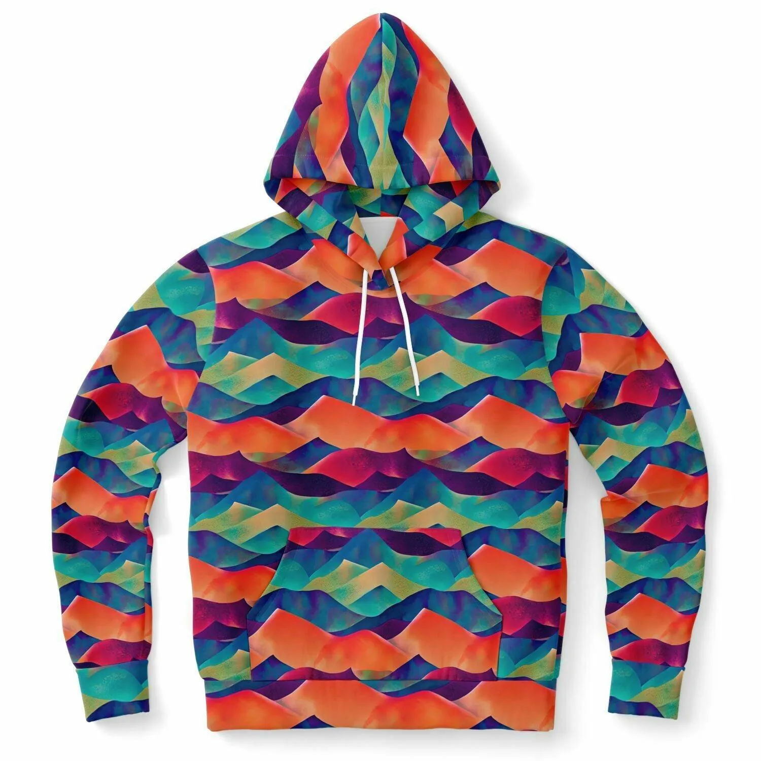 Colourful Patterned Hoodie, Stay Warm Whilst you Stand Out!