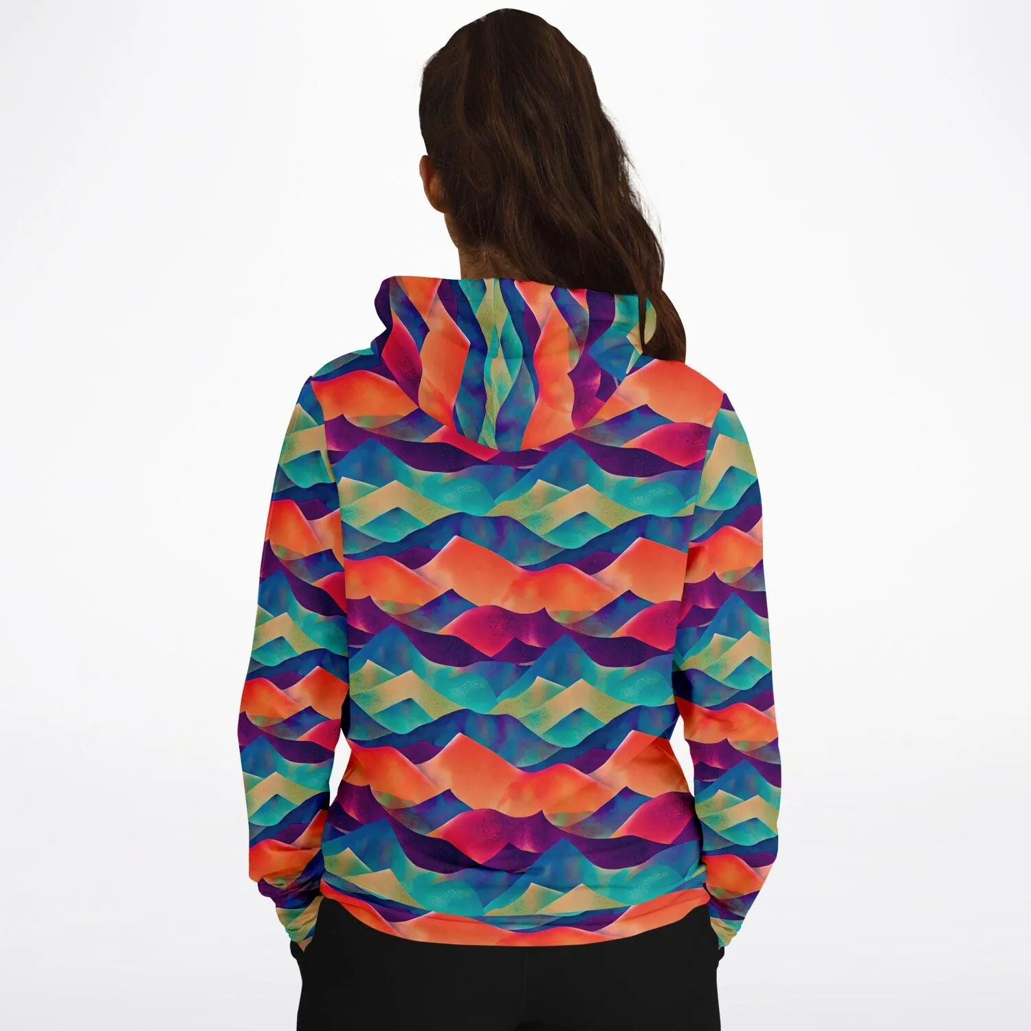 Colourful Patterned Hoodie, Stay Warm Whilst you Stand Out!