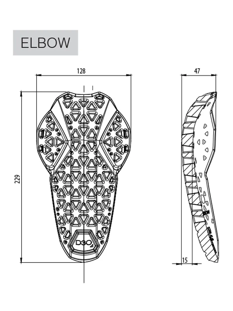 D3O LP2 Pro Elbow Armor Set - CE Level 2