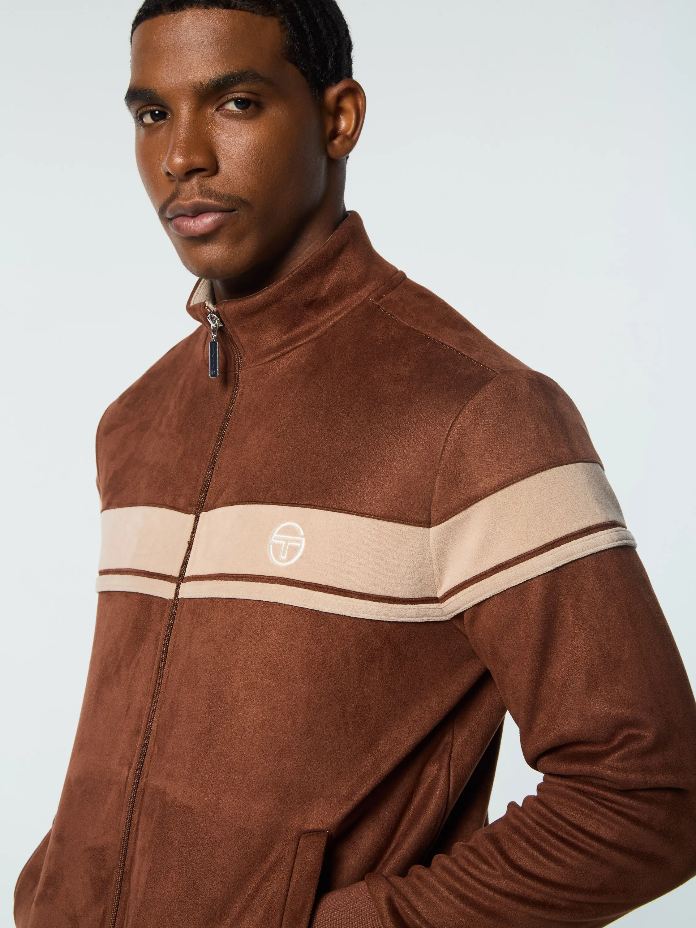 Damarindo Track Jacket- Cappuccino