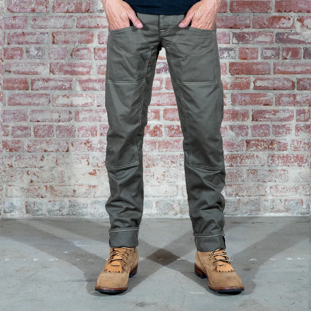 Die Hard Double Knee Tapered Leg 10oz Selvage Twill