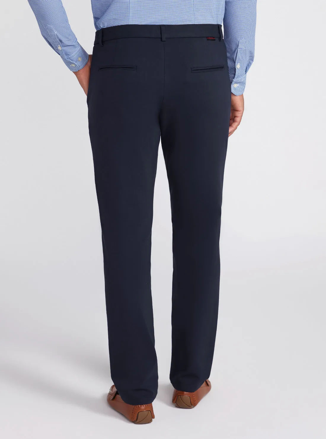 Eco Navy Blue Tech Myron Dress Pants