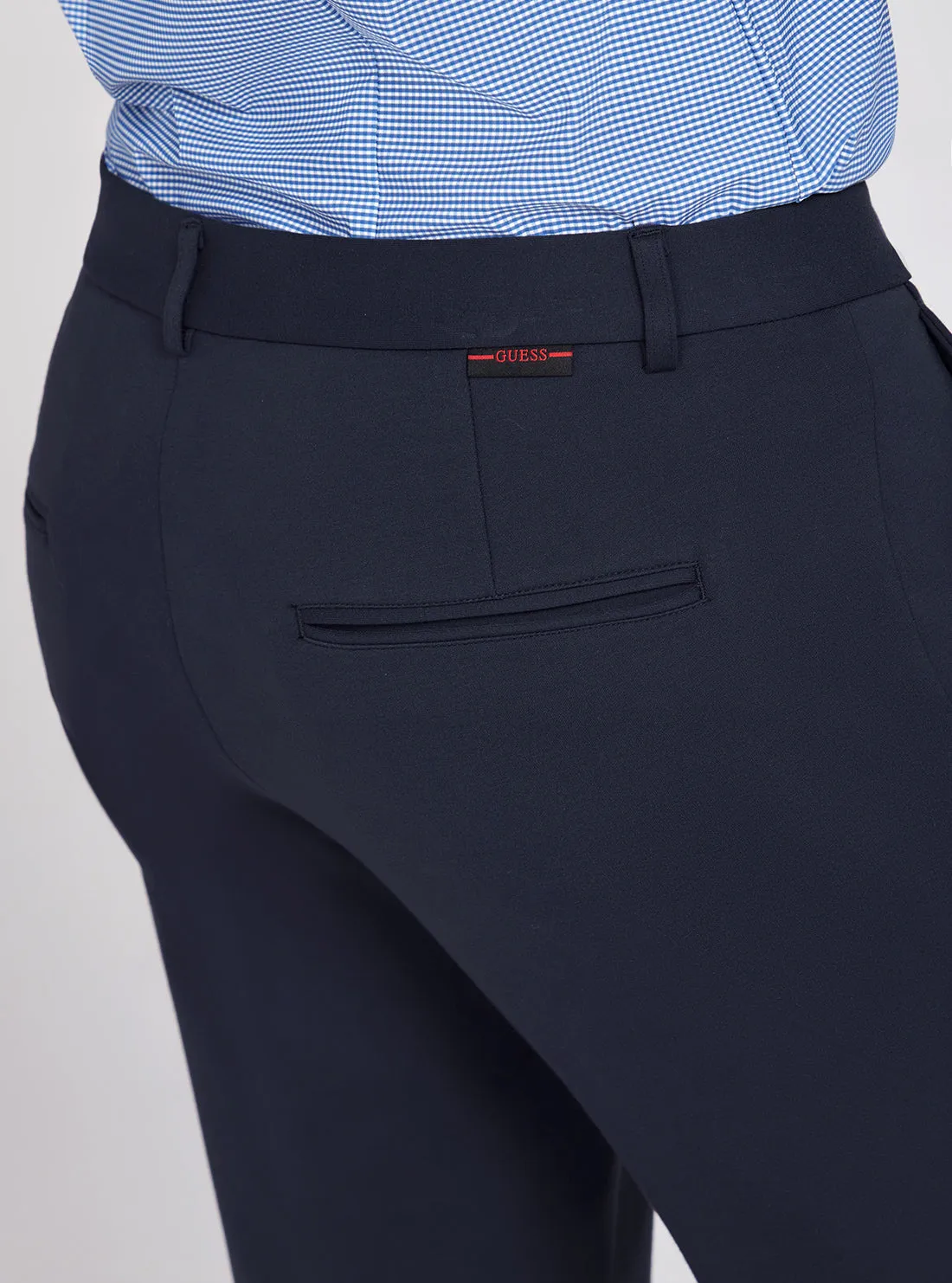 Eco Navy Blue Tech Myron Dress Pants