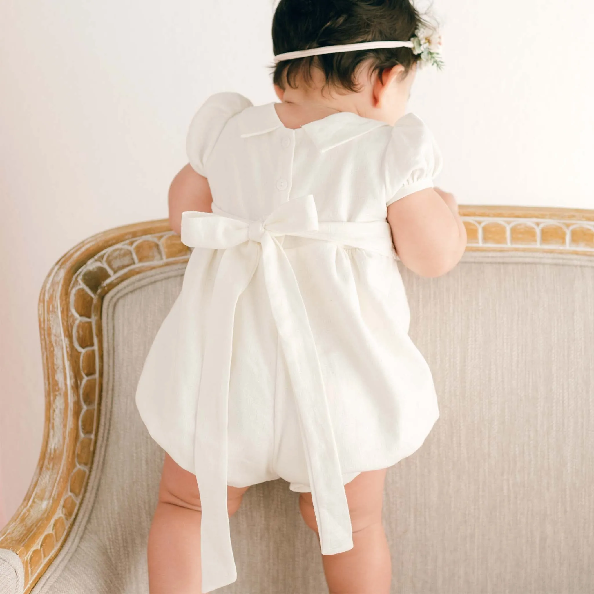 Emma Christening Bubble Romper