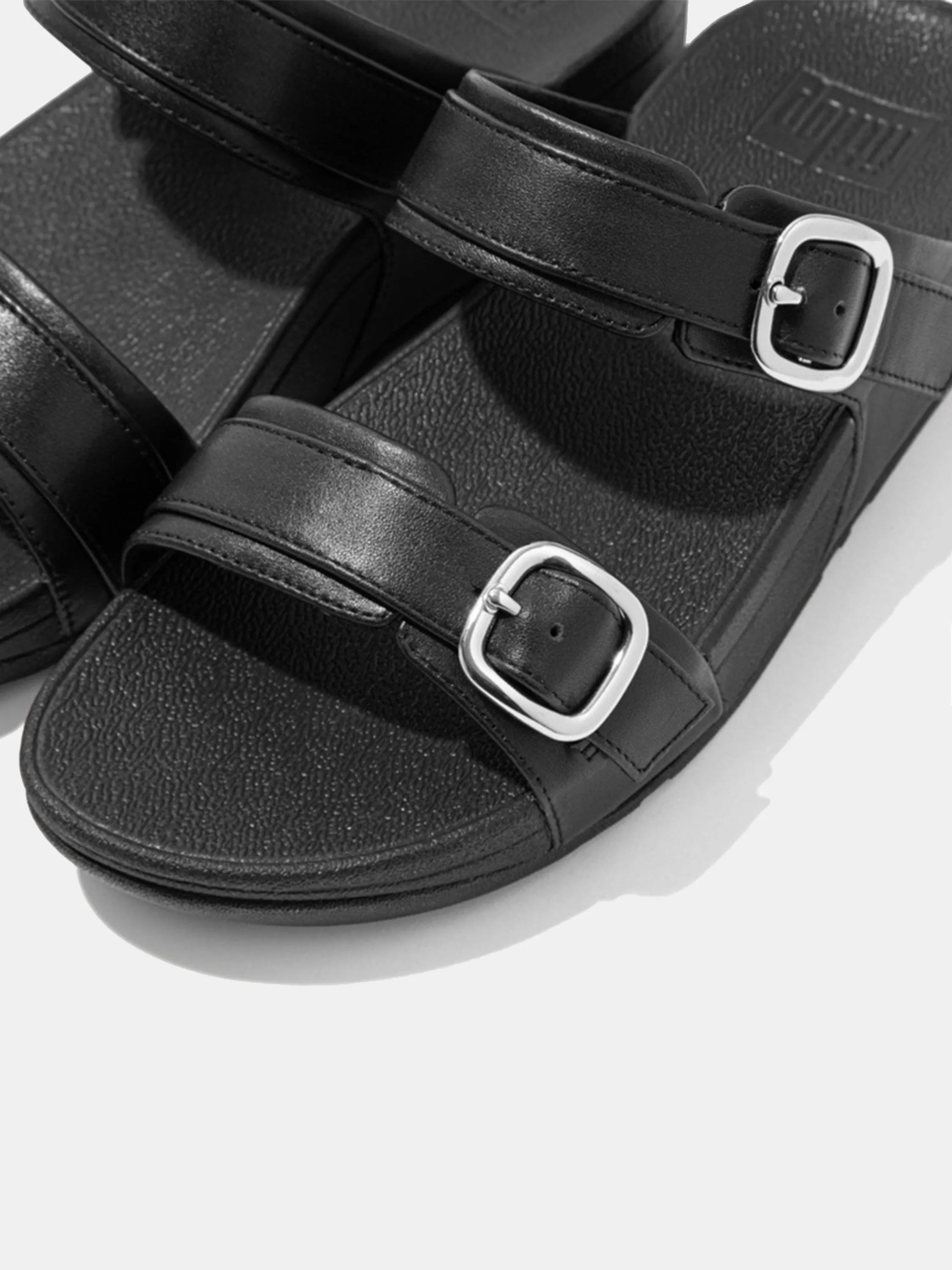 FitFlop Lulu Women's Adjustable Leather Slides