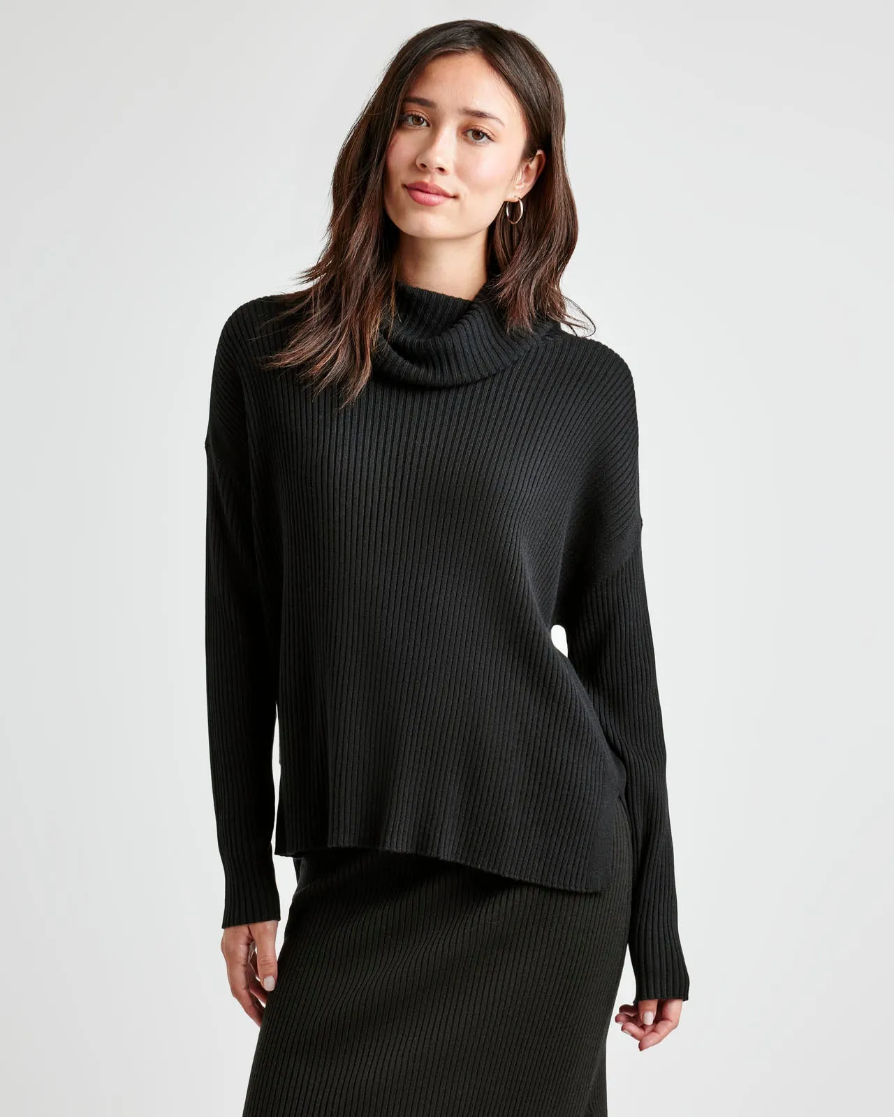 Georgie Cashblend Cowl Neck Sweater