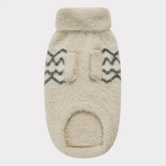 GF Pet Fuzzy Sweater - Sand for Dogs