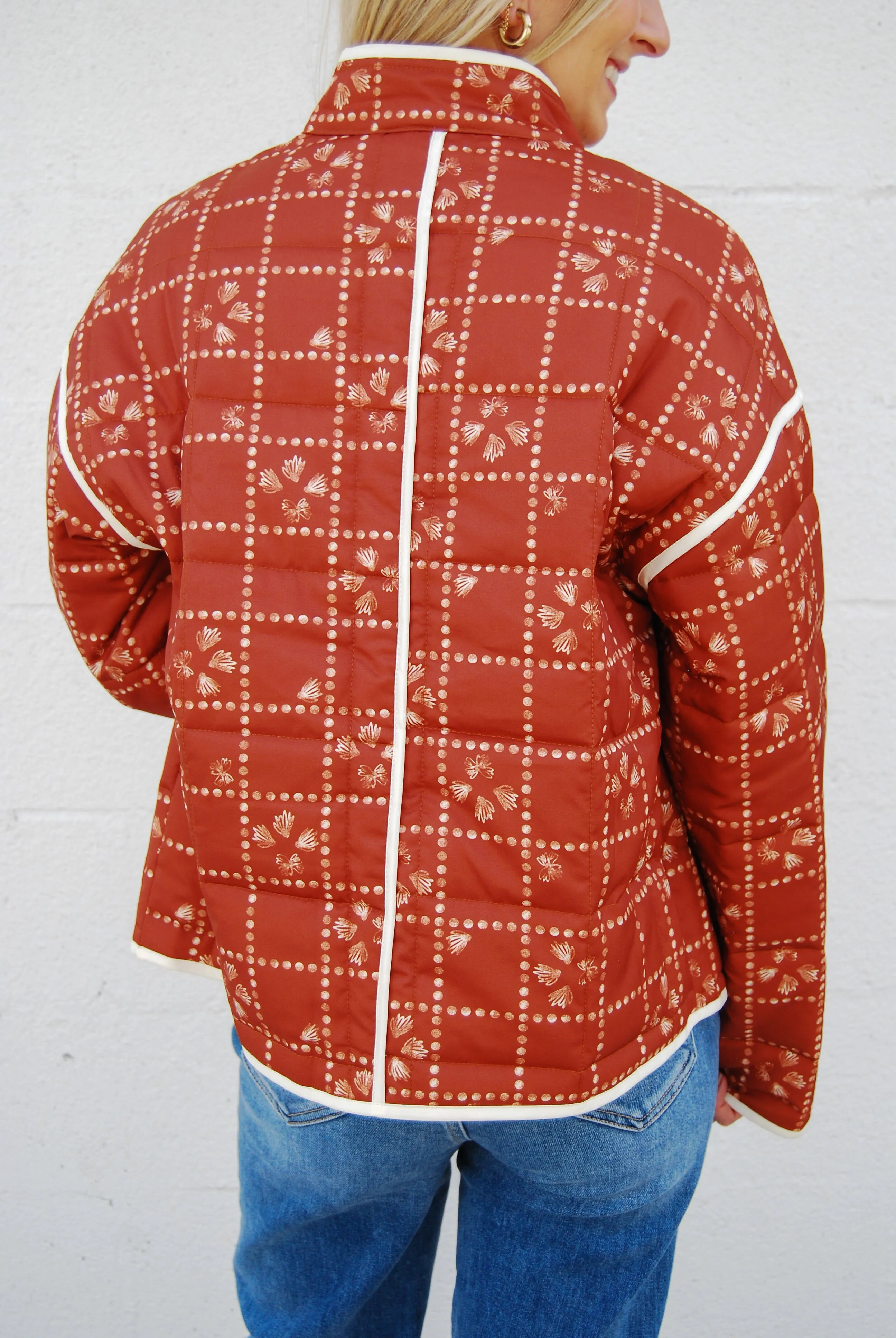 Gingerbread Quilted Jacket