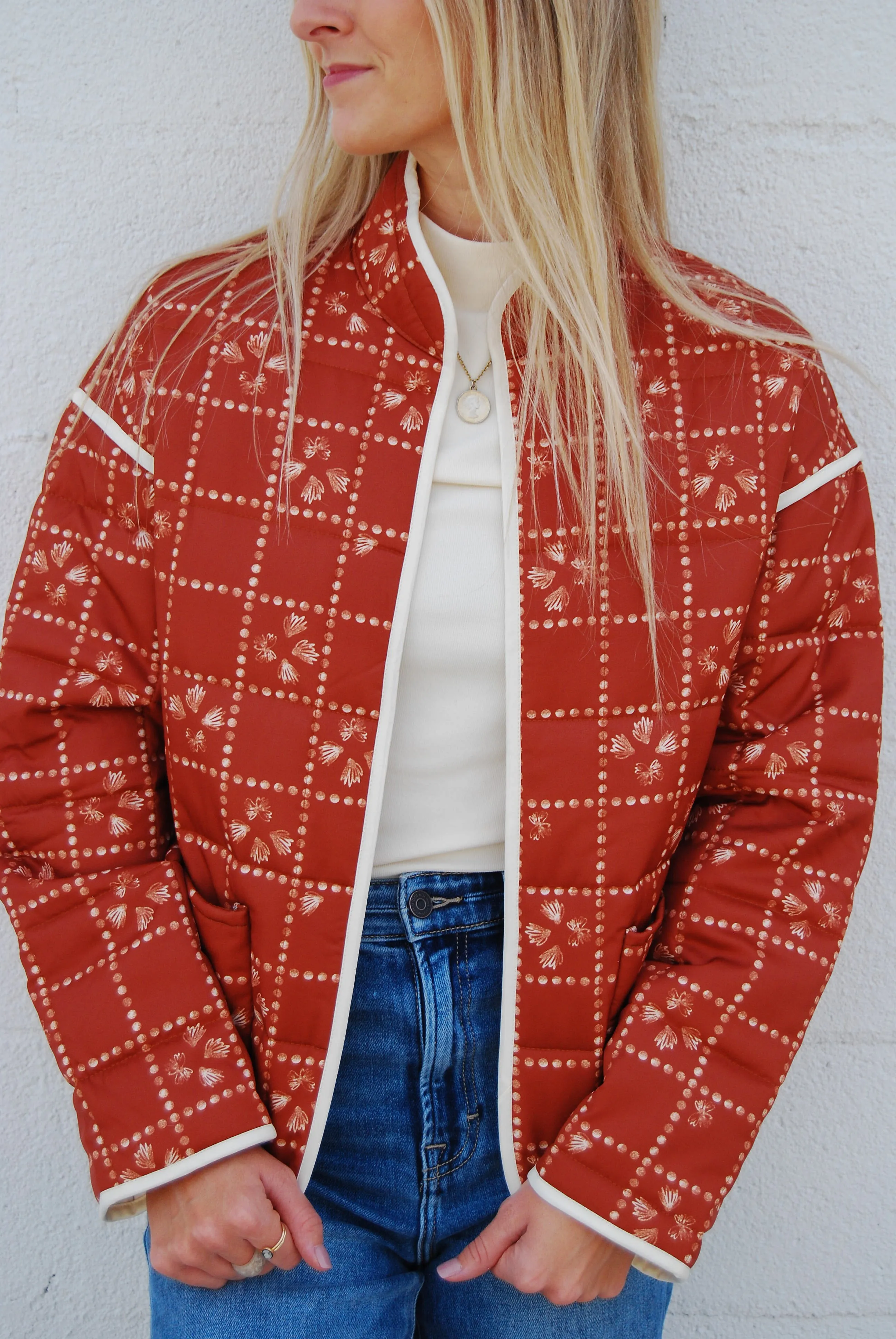 Gingerbread Quilted Jacket