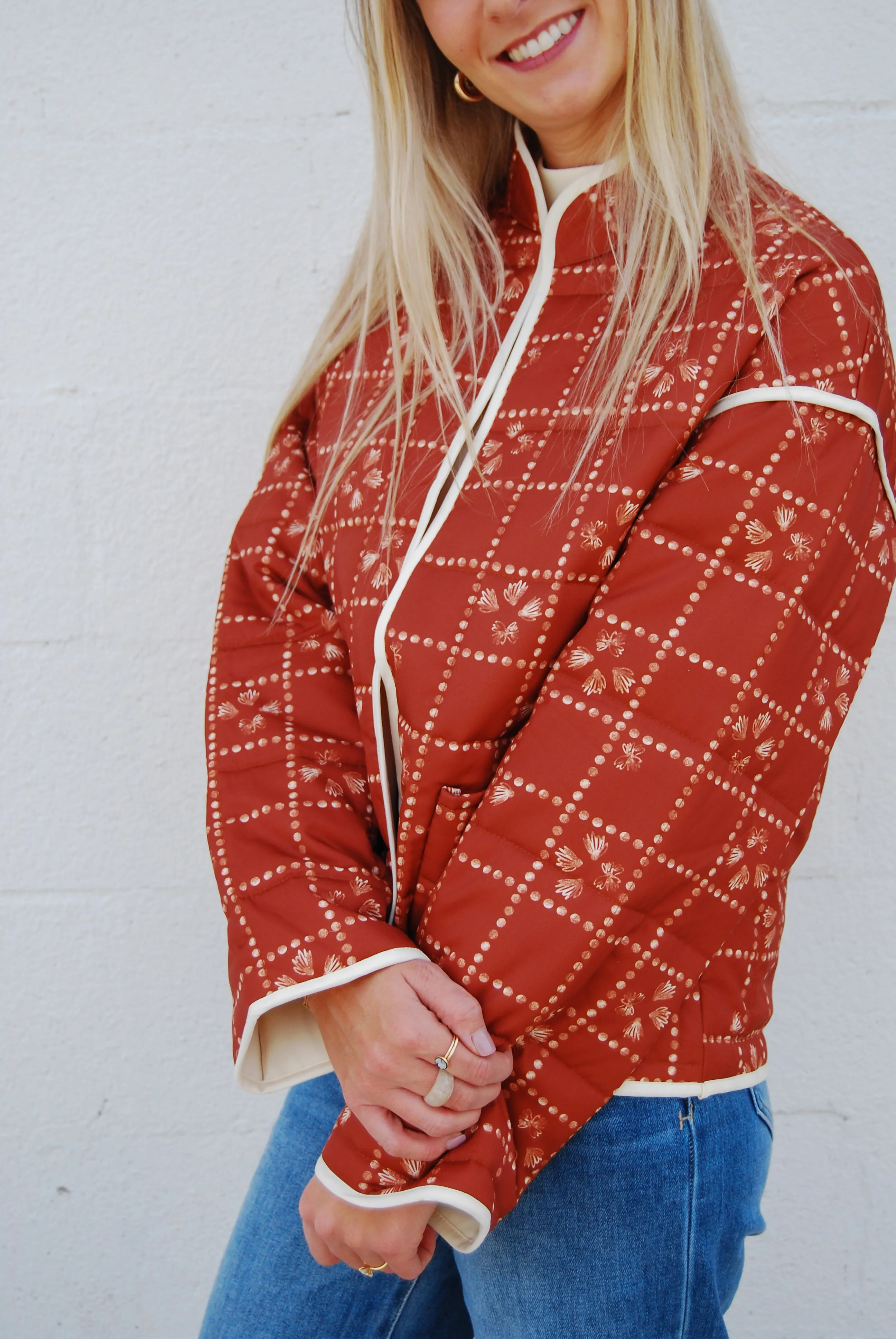 Gingerbread Quilted Jacket