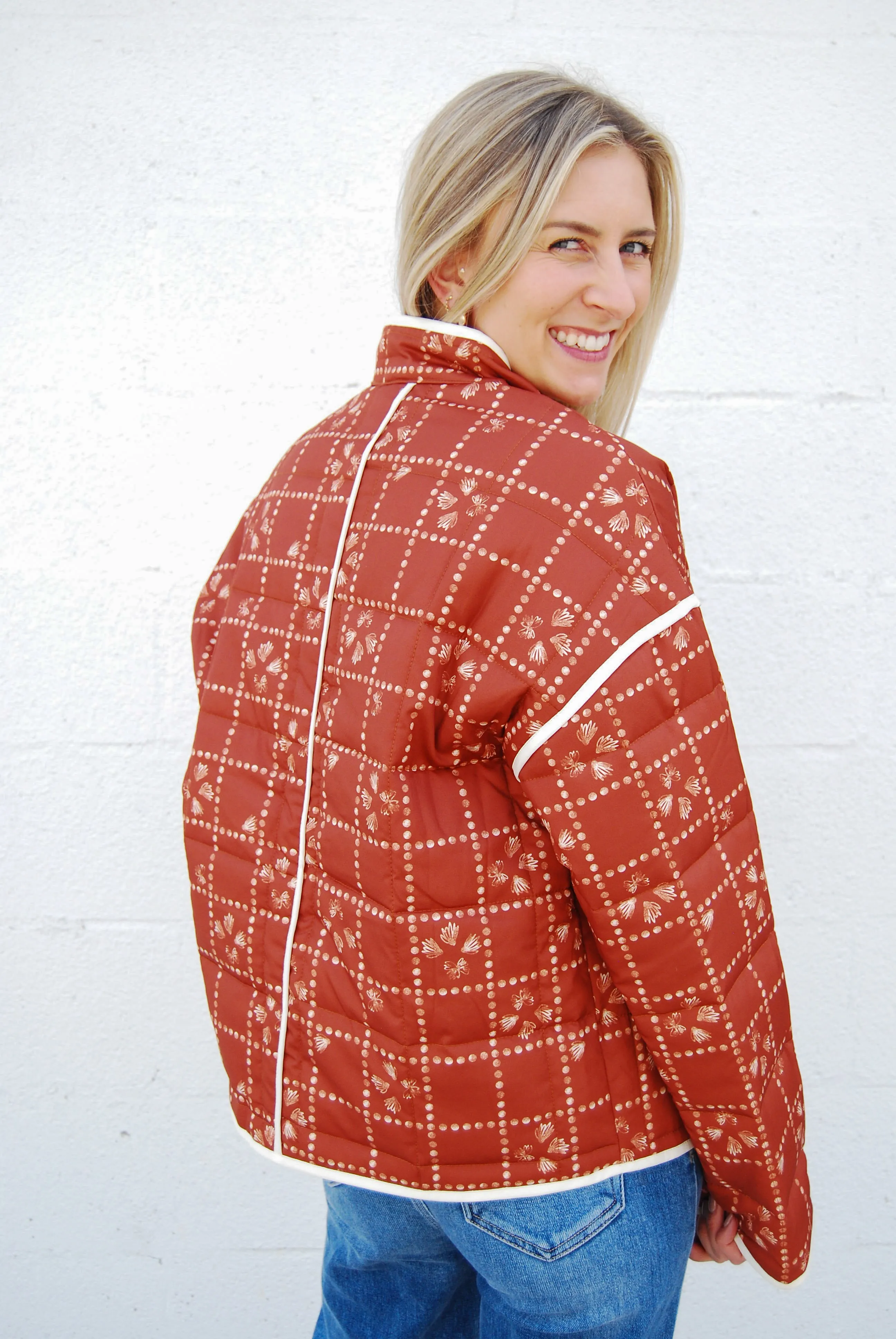 Gingerbread Quilted Jacket