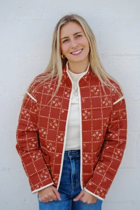 Gingerbread Quilted Jacket