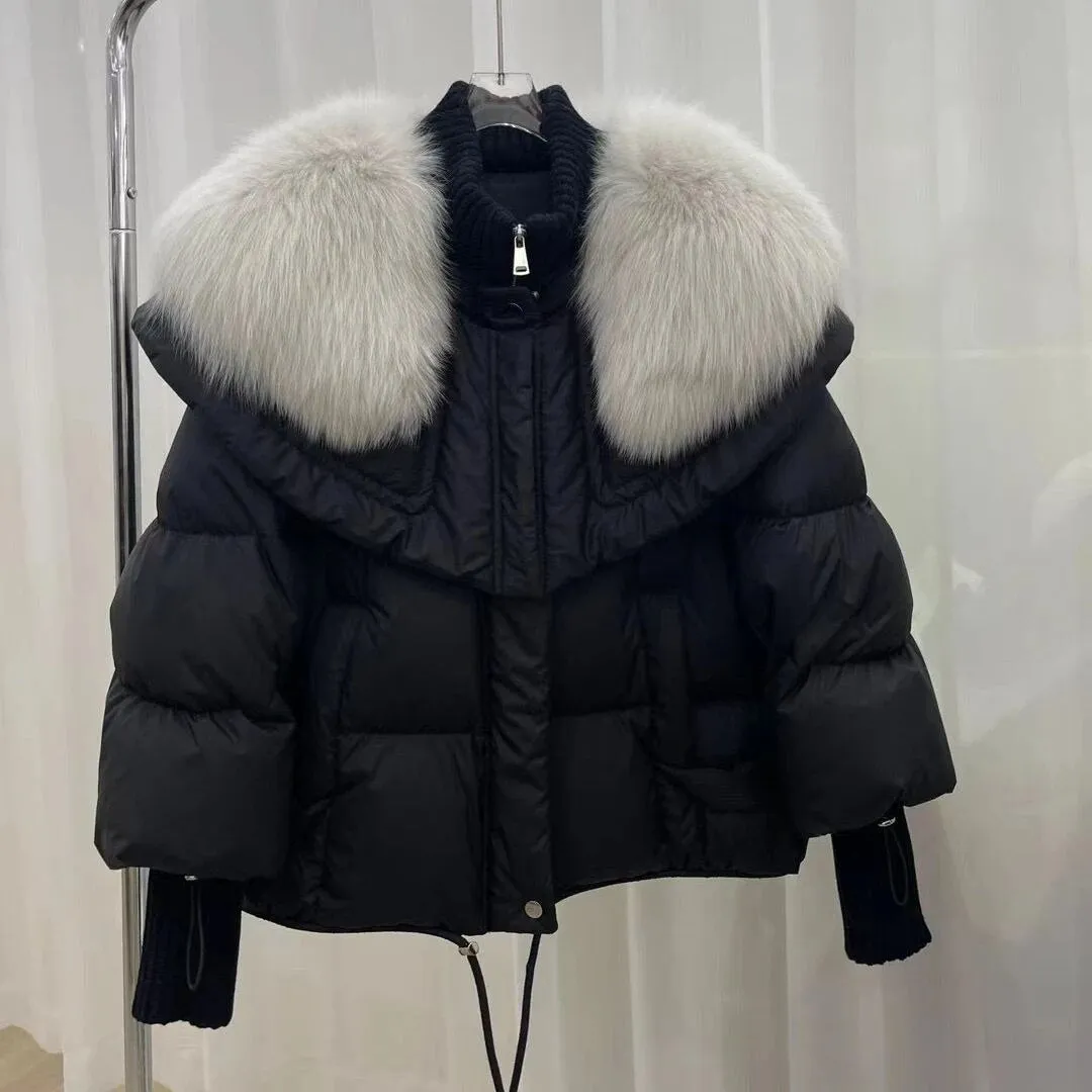 Giovanni Fur Down Jacket