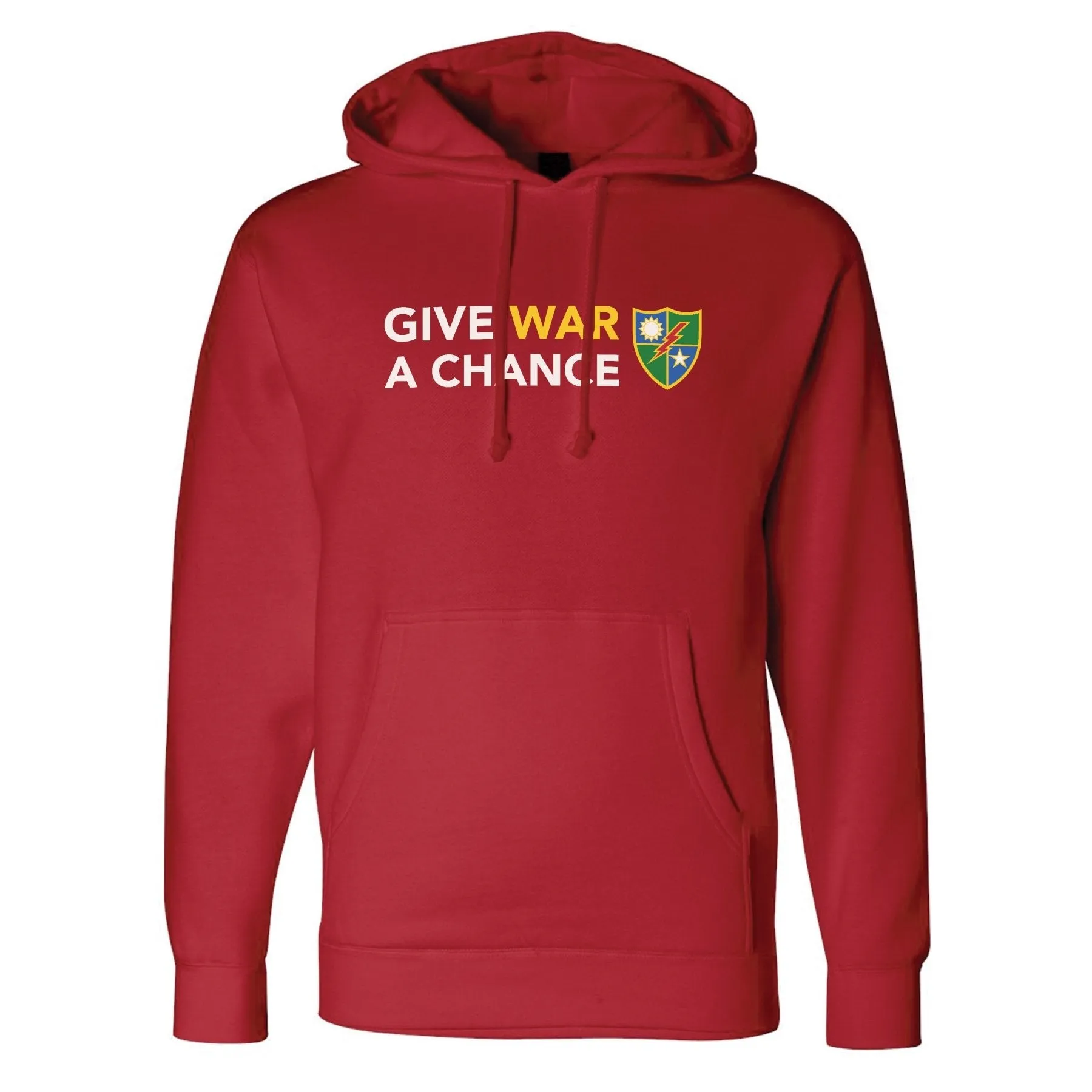 Give War A Chance DUI Hoodie