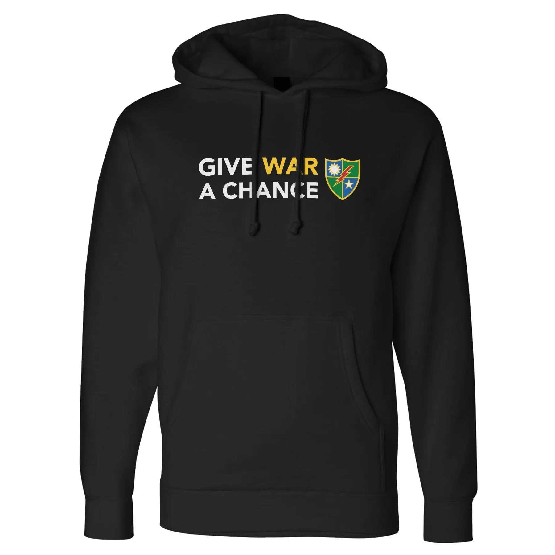 Give War A Chance DUI Hoodie