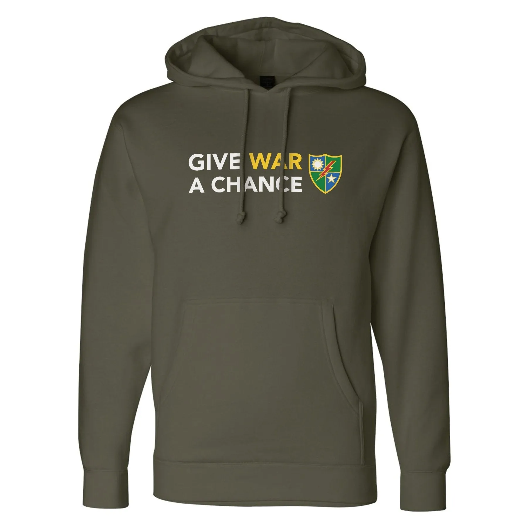 Give War A Chance DUI Hoodie