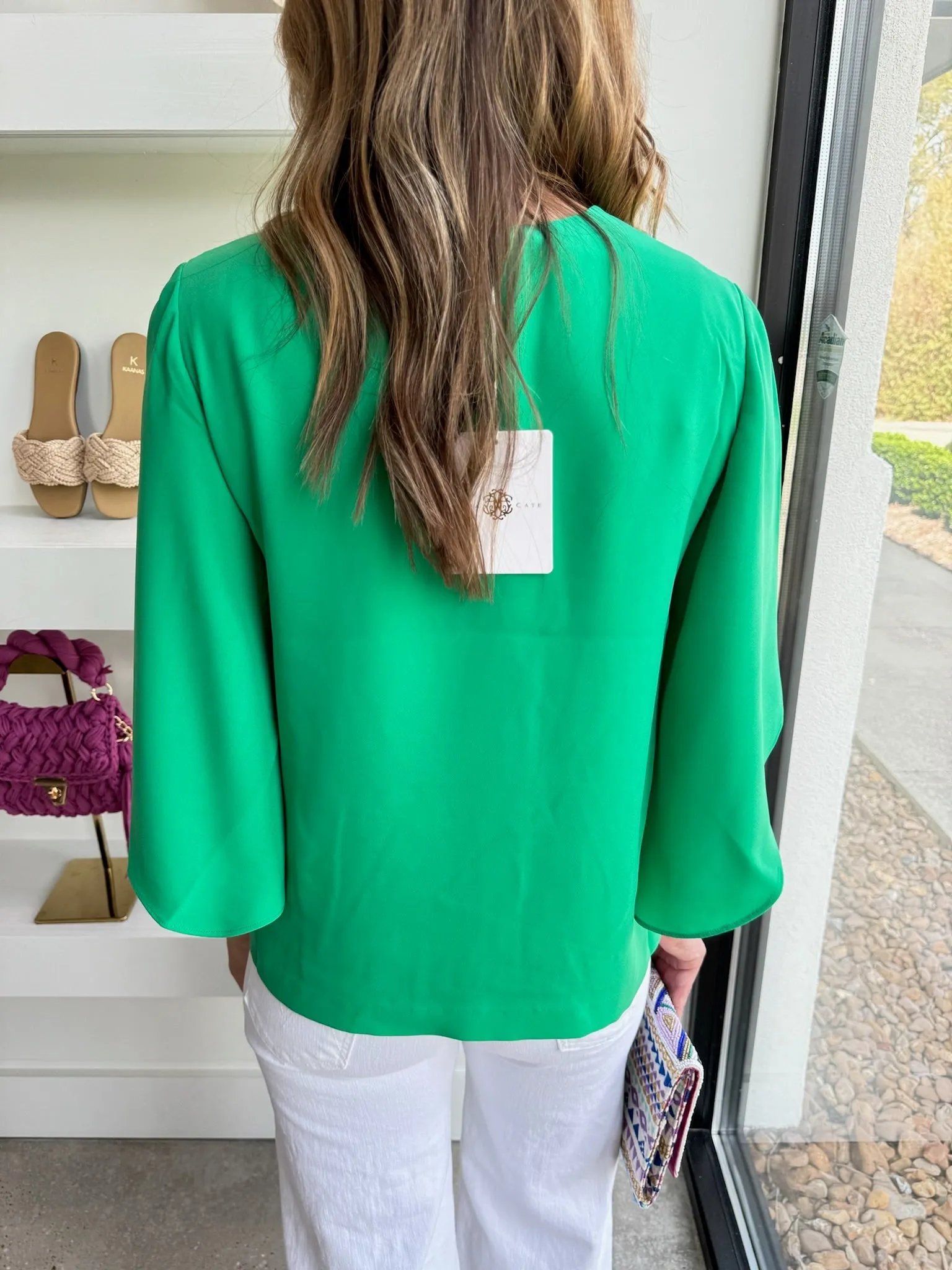 Green Nina Top