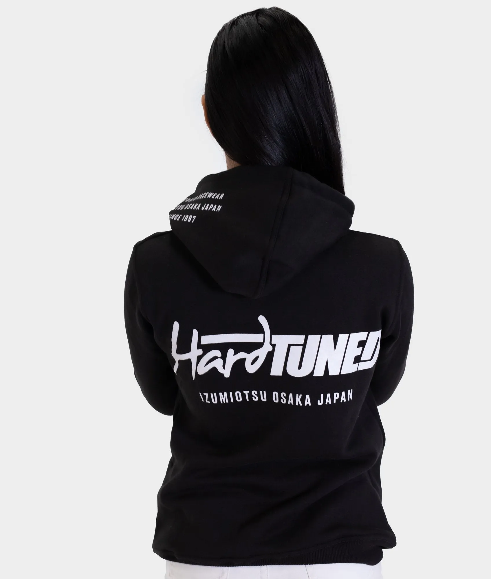 HardTuned Kanji Womens Hoodie - Black