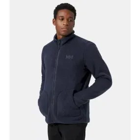 HELLY HANSEN Men's Panorama Pile Fleece Jacket Medium Navy Blue