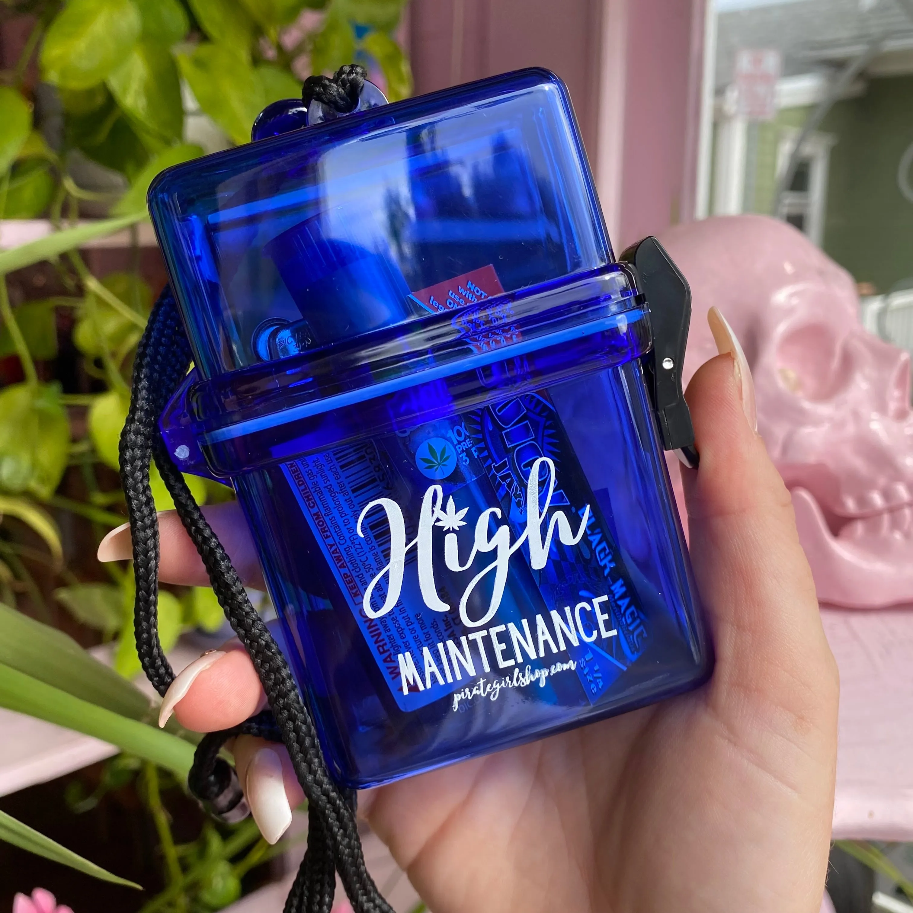 High Maintenance Waterproof Stash Case