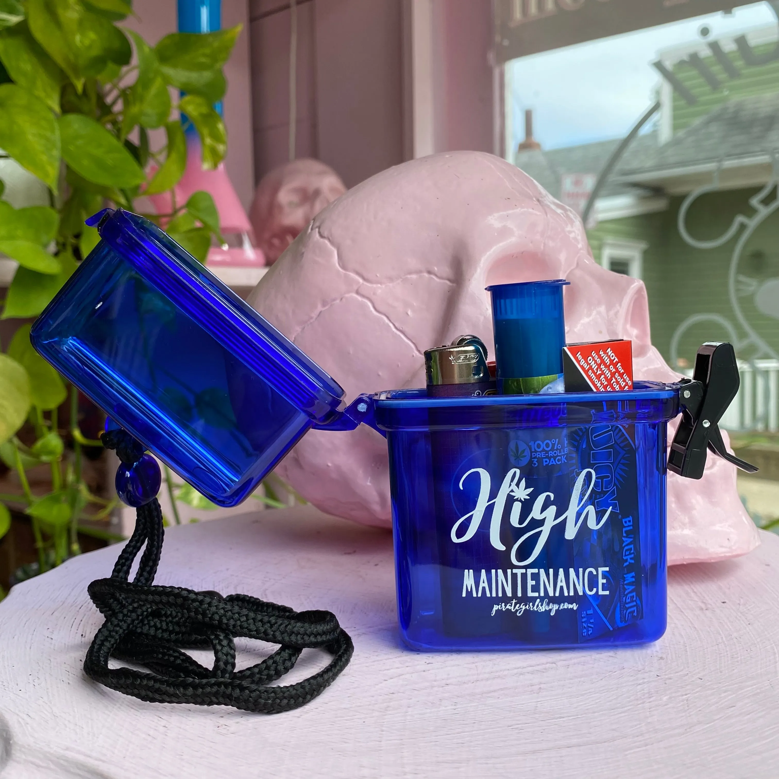 High Maintenance Waterproof Stash Case