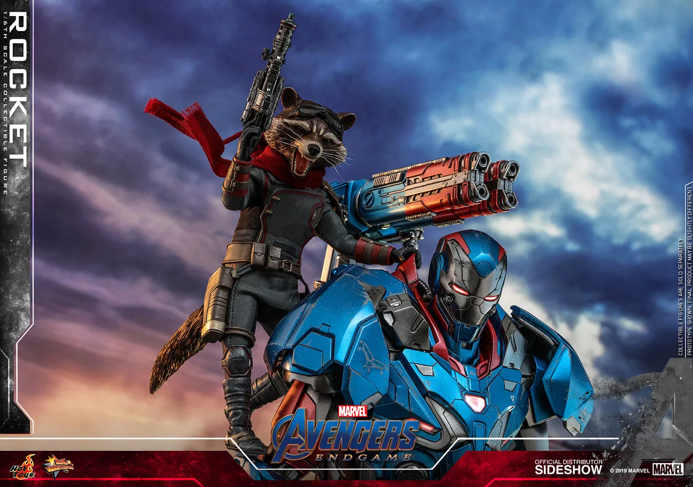 Hot Toys Rocket Marvel Avengers: Endgame Sixth Scale Figure