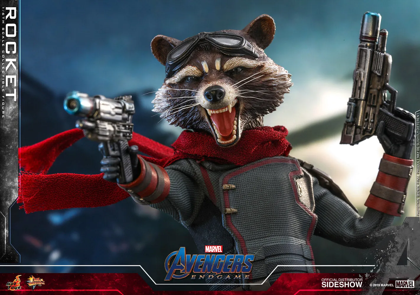 Hot Toys Rocket Marvel Avengers: Endgame Sixth Scale Figure