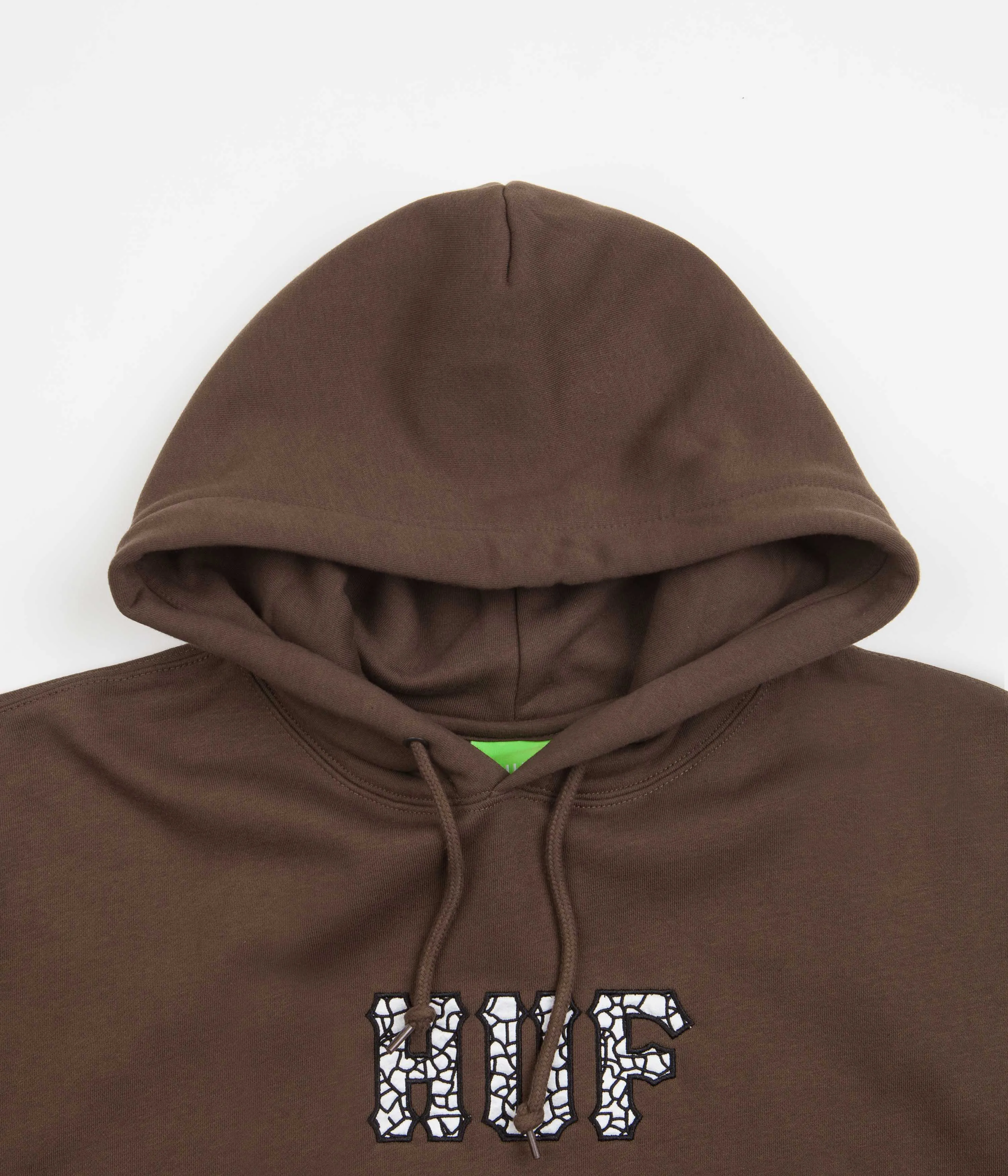 HUF Quake Conditions Hoodie - Chocolate