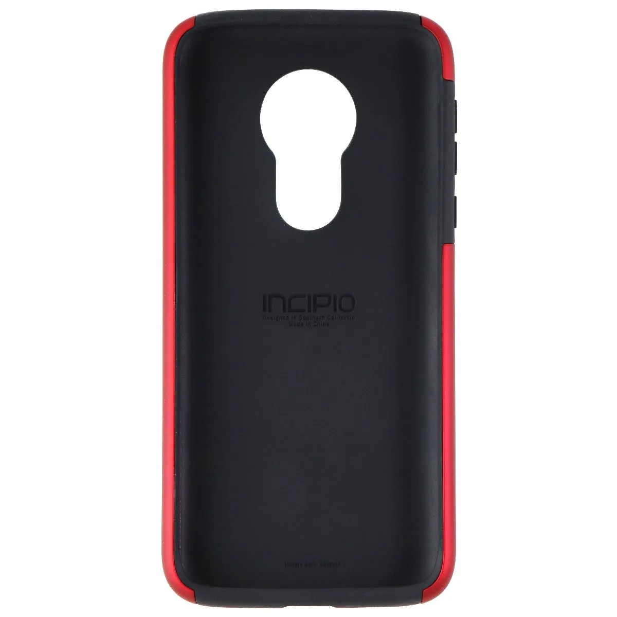 Incipio DualPro Smartphone Case for Motorola Moto G7 Power - Red/Black