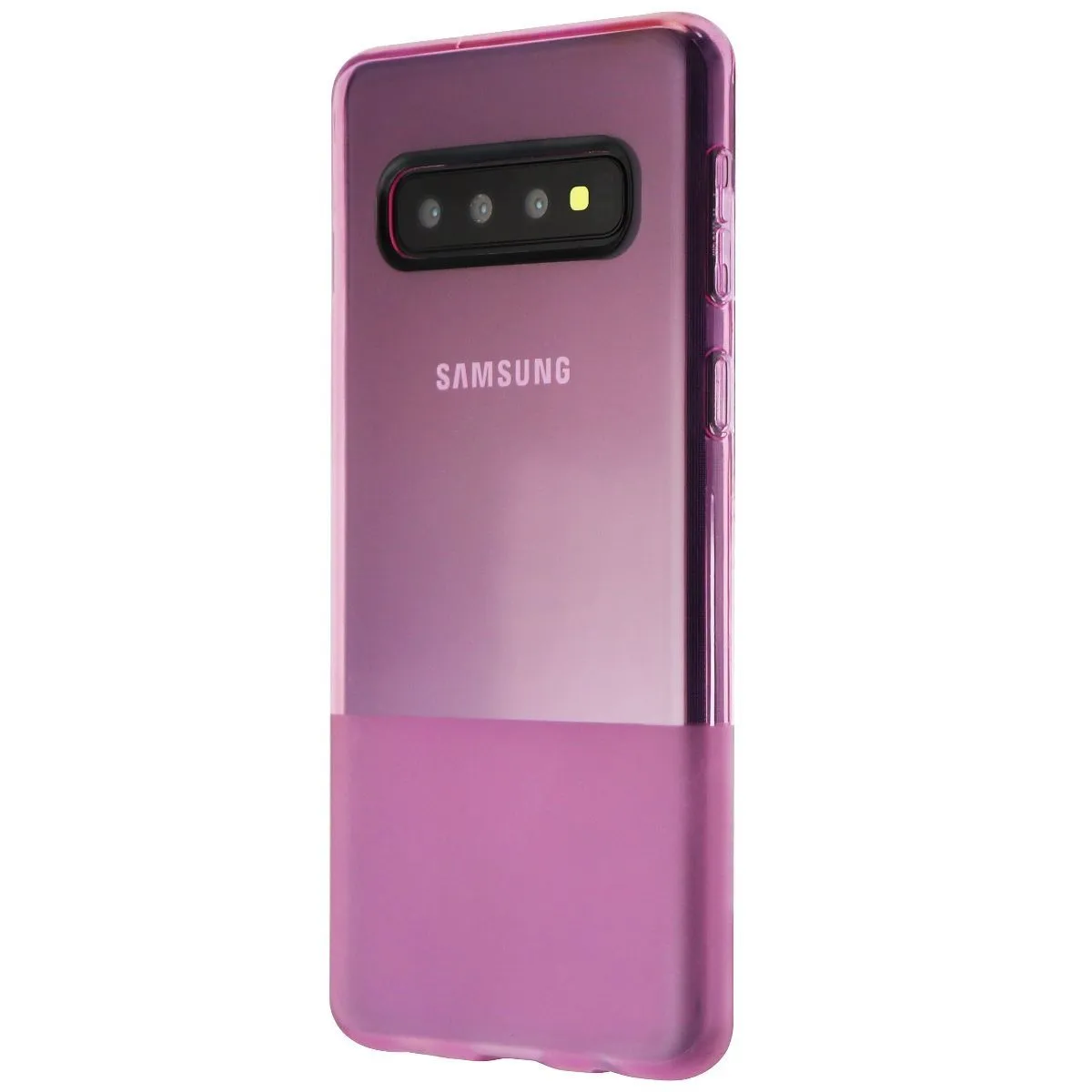 Incipio NGP Translucent Flexible Case for Samsung Galaxy S10 - Fuchsia Pink