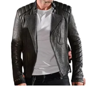 Jackets for Men, Celebrity Style Biker Leather Jacket for Men, Real Leather Jacket for Men