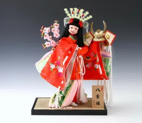 Japanese Geisha Yaegaki Doll / Traditional Percussion Princess Style