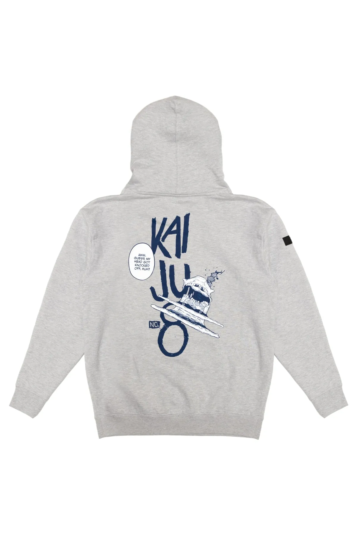 Kaiju No. 8 Knocked Off No. 9 Hoodie - Heather Grey