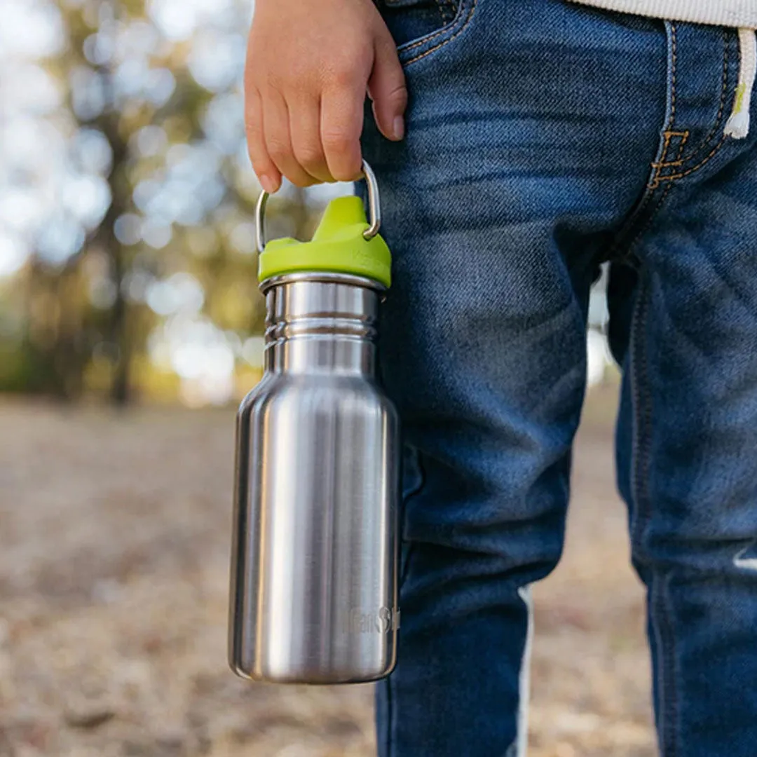 Klean Kanteen Kid Classic Stainless Steel Sippy Cup 355ml