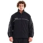 KOOGA RUGBY TEAMWEAR/PITCHSIDE/TRAINING TRACK JACKET BLACK/WHITE