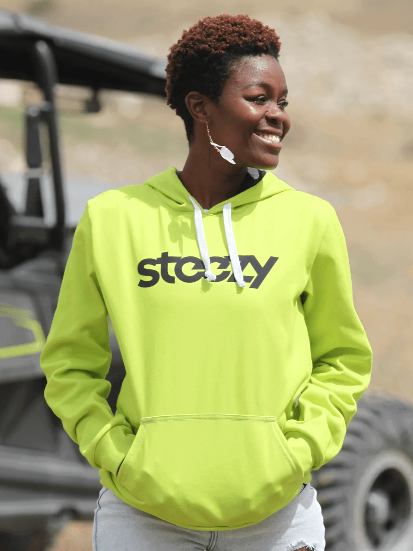 Lime Steezy Hoodie