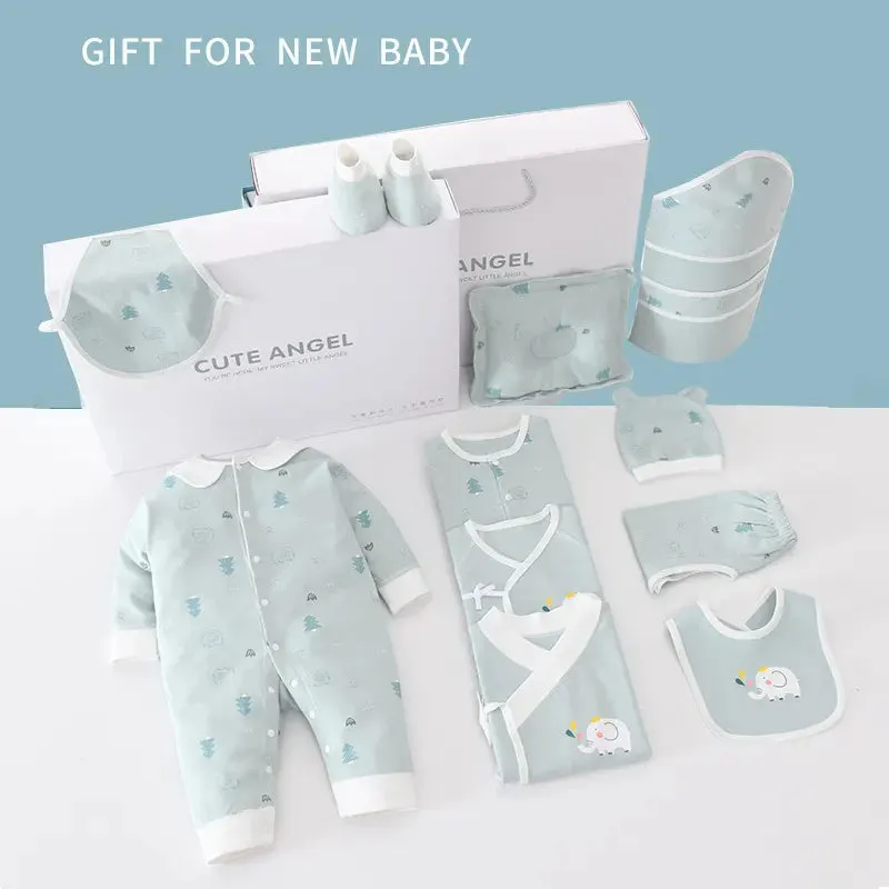 Little Star 23 Piece Newborn Baby Gift Box – Delightful Baby Shower Collection