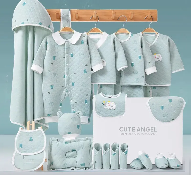 Little Star 23 Piece Newborn Baby Gift Box – Delightful Baby Shower Collection