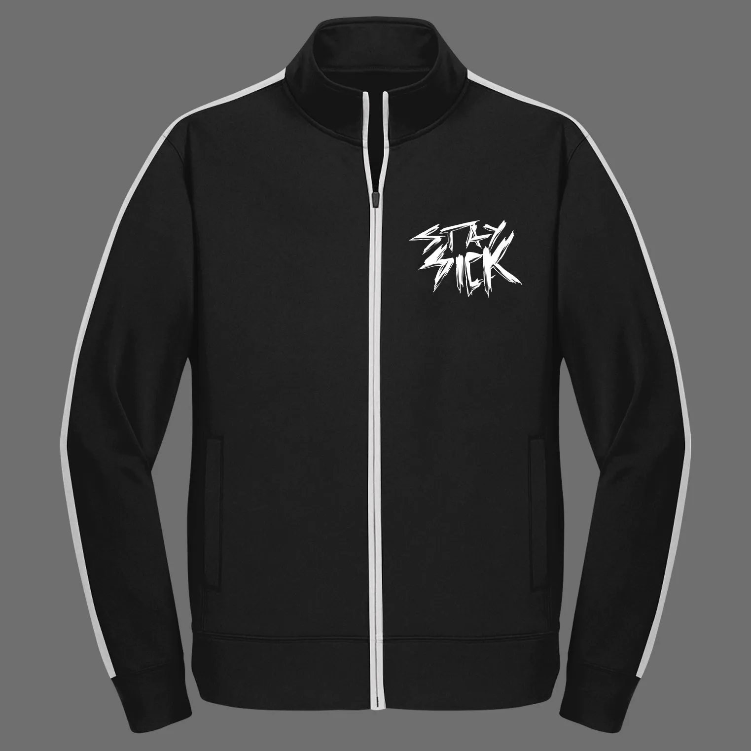 Logo Black Track Jacket