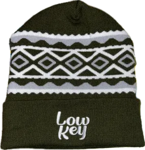 Low Key Holiday  - Forest Green Beanie