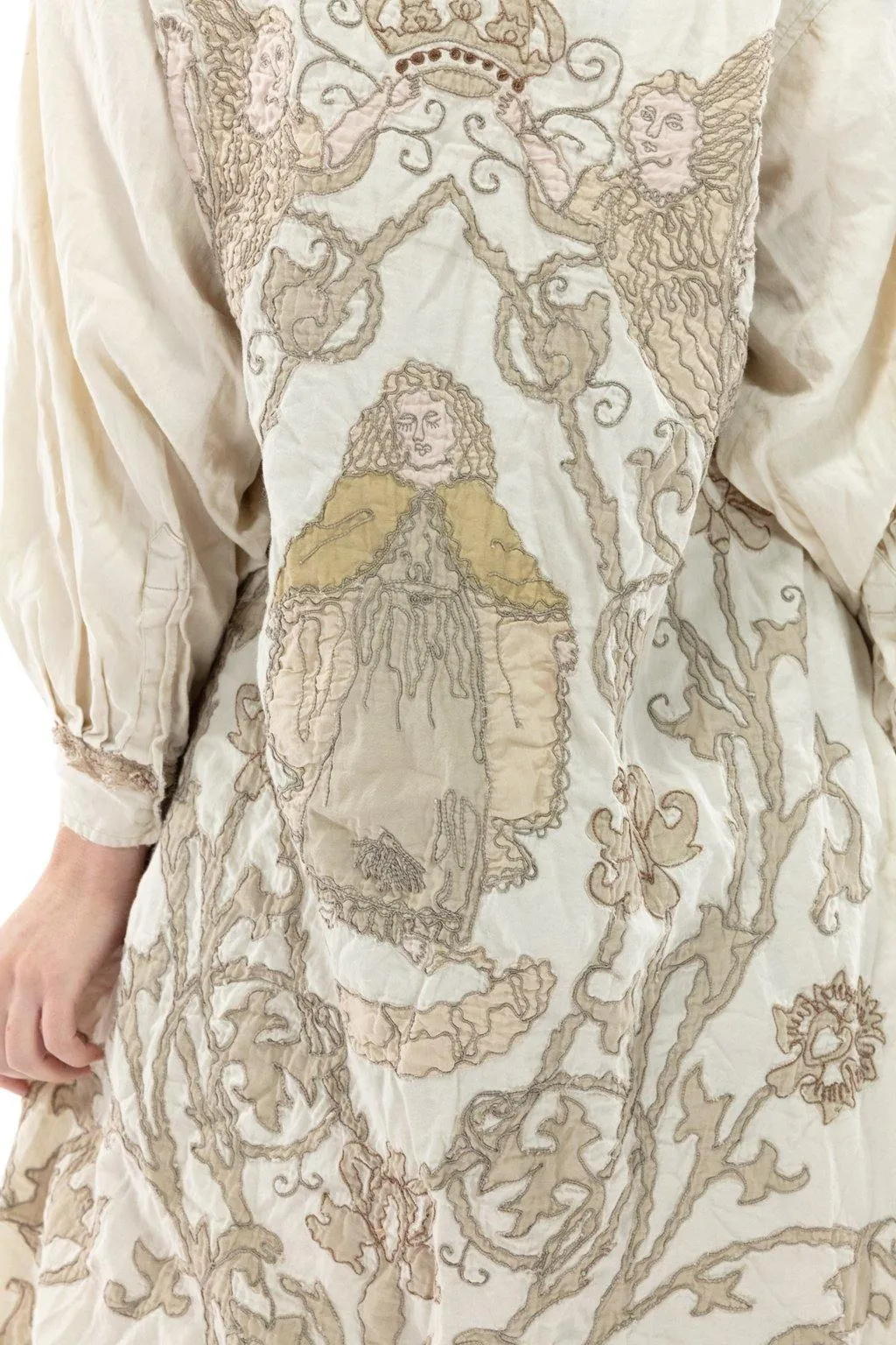 Magnolia Pearl - Leola Embroidered Smock Moon No. 504