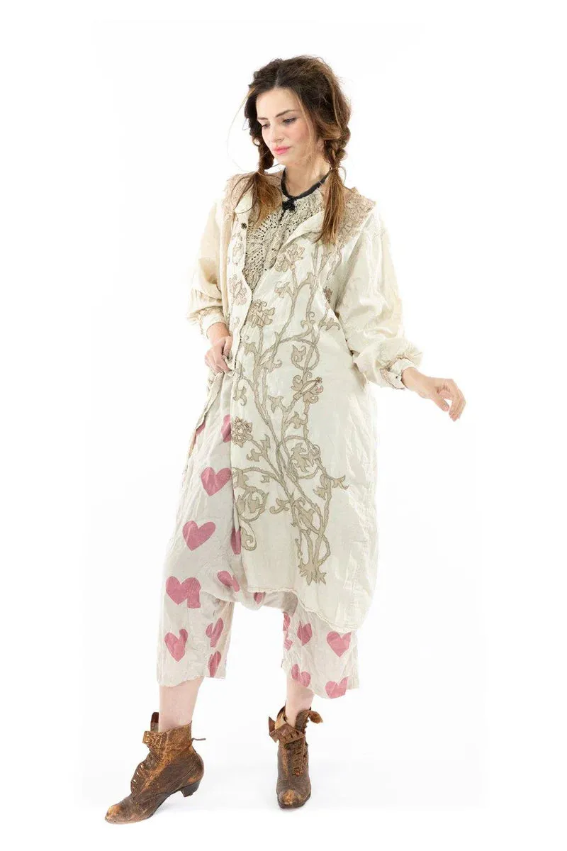 Magnolia Pearl - Leola Embroidered Smock Moon No. 504