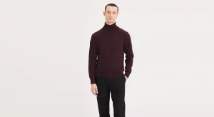 Men's Regular Fit Turtleneck Sweater