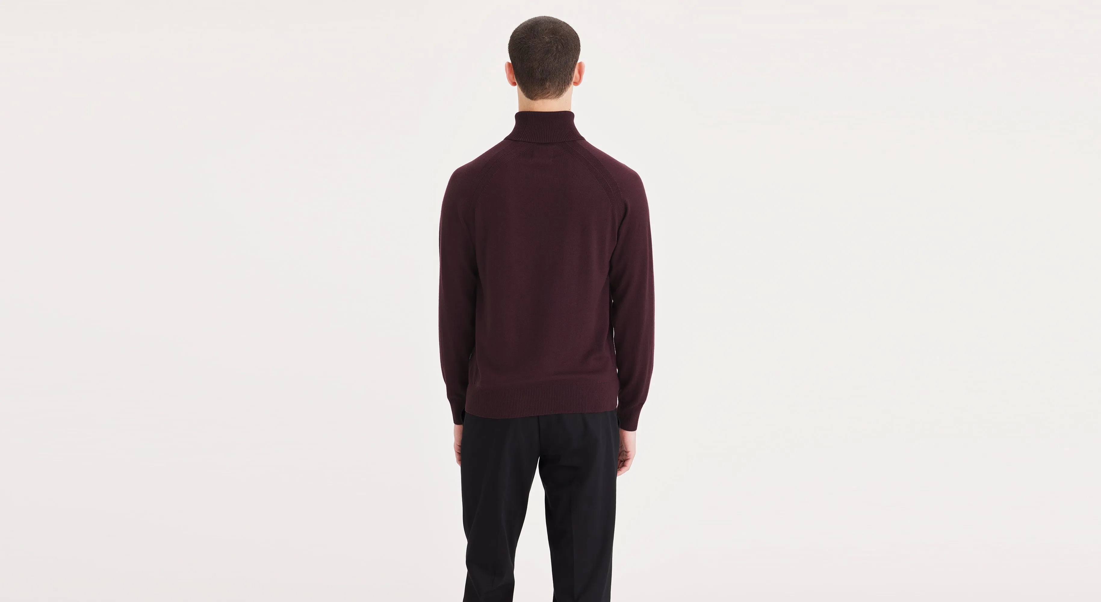 Men's Regular Fit Turtleneck Sweater