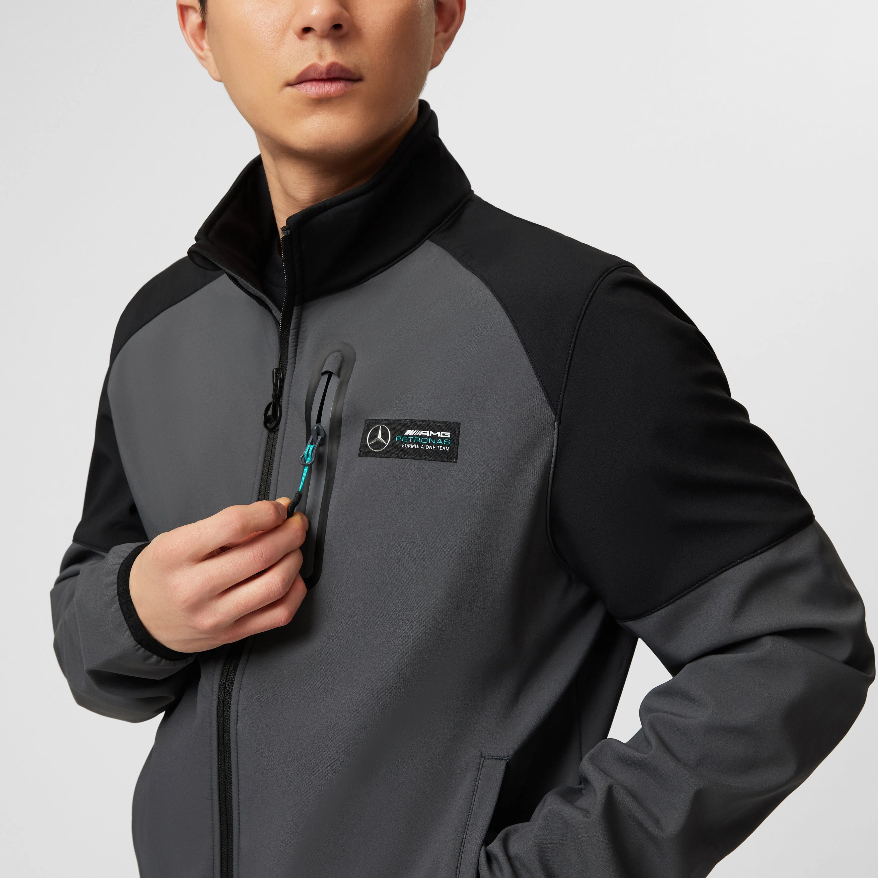 Mercedes AMG Petronas F1 Men's Softshell Jacket