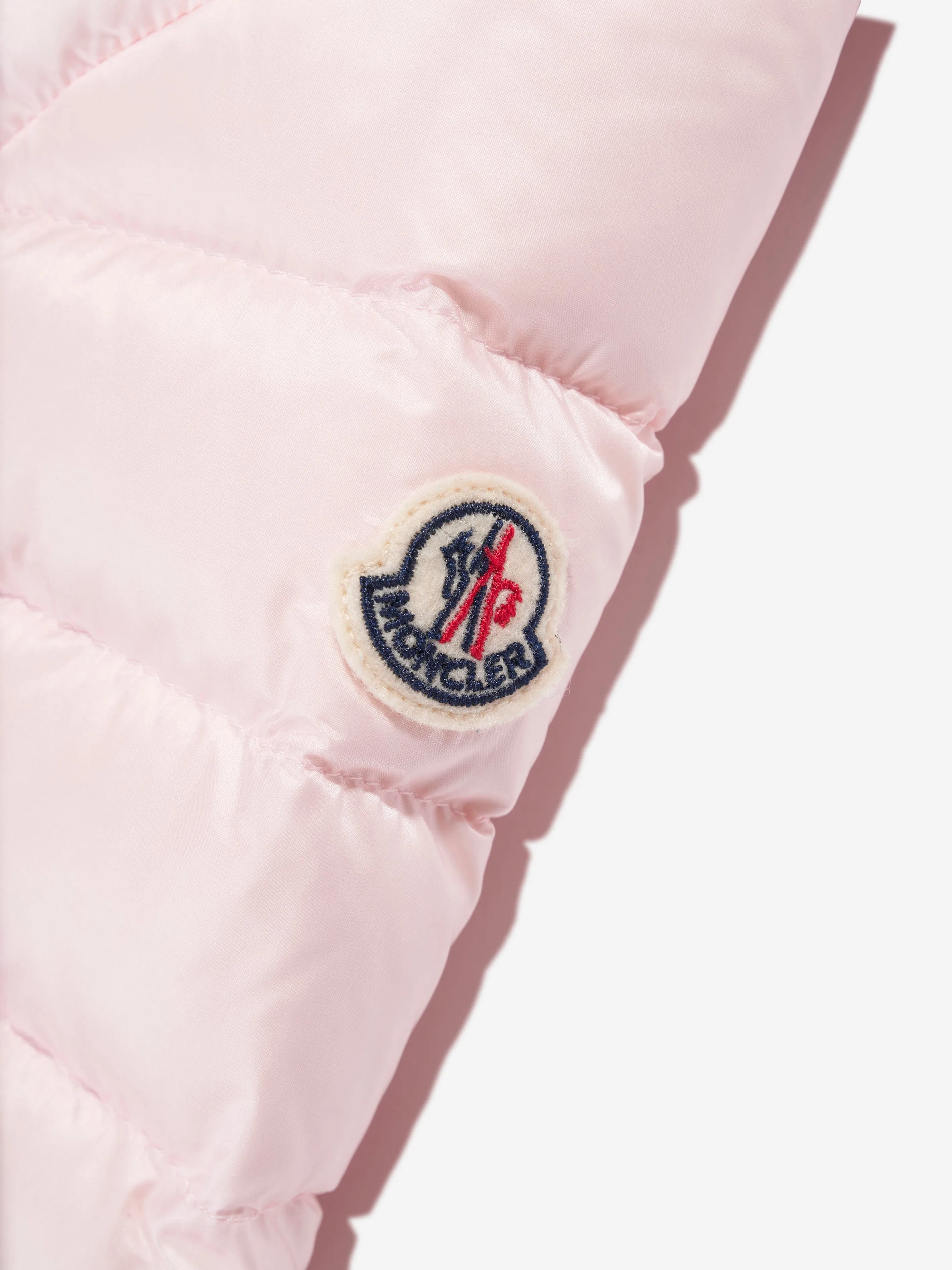 Moncler Enfant Baby Girls Down Padded Odile Jacket in Pink