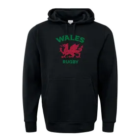 Nations of Rugby Wales Rugby 60/40 Pullover Hoodie