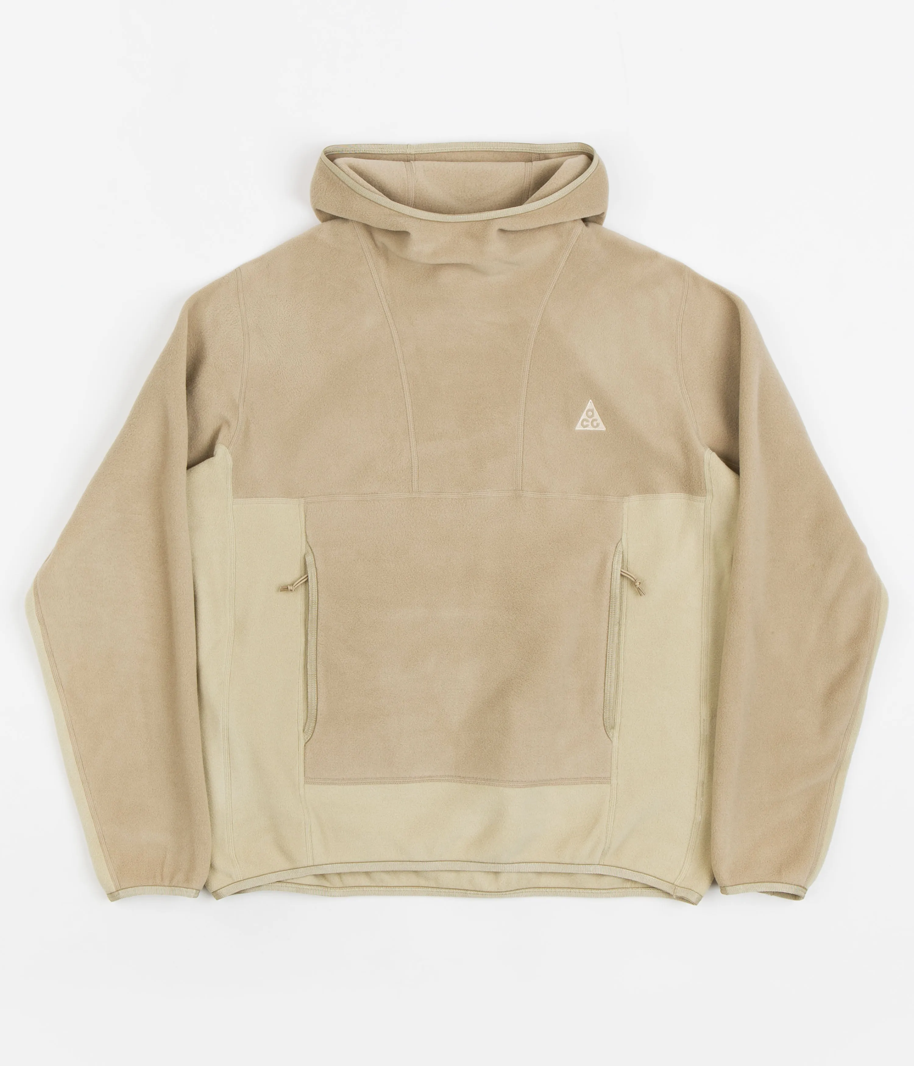 Nike ACG Polartec Wolf Tree Hoodie - Khaki / Limestone / Sanddrift