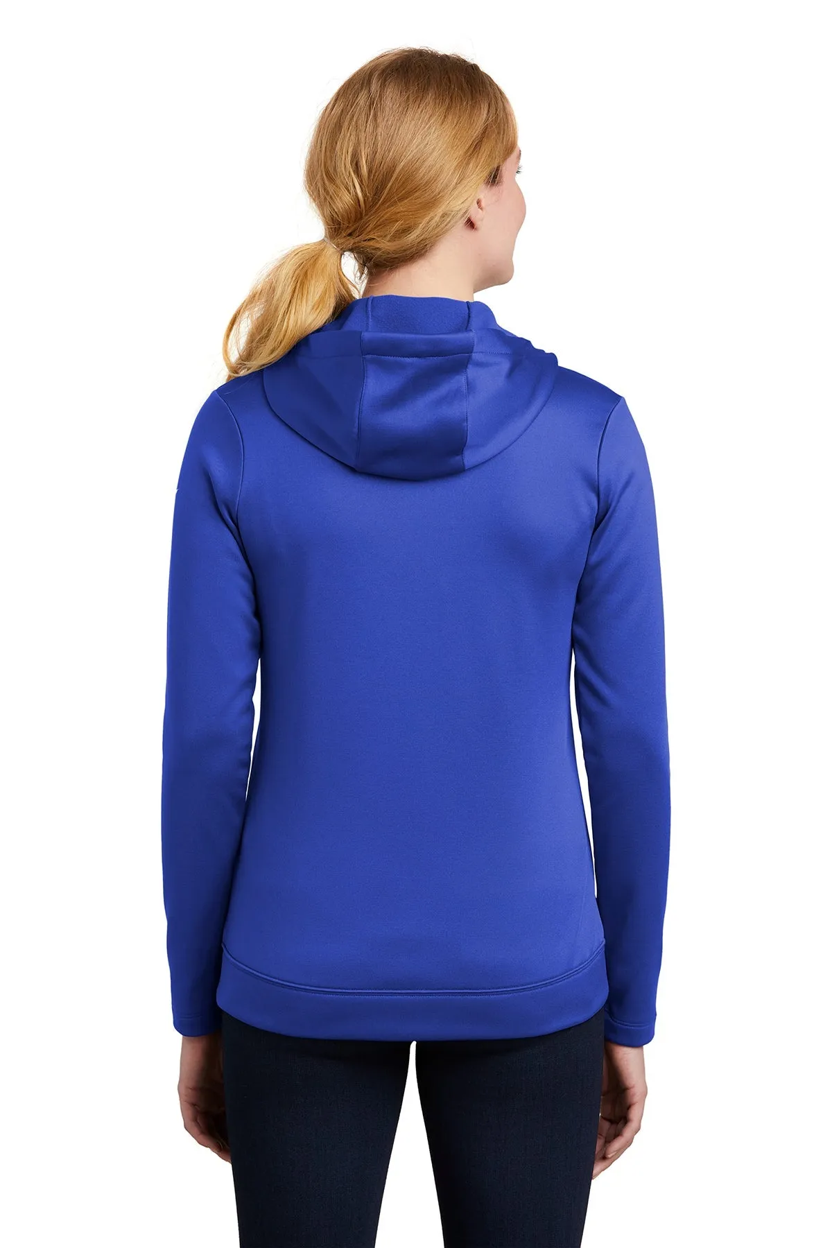 Nike Ladies ThermaFIT Customized Zip Hoodies, Game Royal