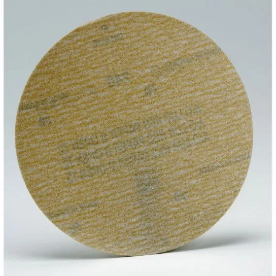 Norton® Gold Reserve™ 34802 A296 Series NorGrip Sanding Disc, 8 in, P80 Grit, Aluminum Oxide